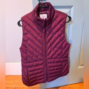 LOFT quilted puffer vest